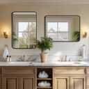 Sweetcrispy Bathroom Mirror 40x30 Inch, Vanity Mirror for Wall