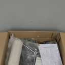 3 Tier Shelf Floor Lamps for Living Room, Modern Standing Lamp with 3 Color Temperature Led Bulb, Tall Lamps for Bedroom and Office, Black