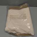 Elrene Home Fashions Continental Solid Texture Water, Stain & Wrinkle Resistant Tablecloth, 60"X84" Oval, Ivory