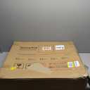 SpaceAid Fully Assembled Luggage Rack 2 Pack, Bamboo Foldable Suitcase Stand for Guest Room, Heavy Duty Folding Luggage Holder with Storage Shelf for Bedroom and Hotel, Walnut