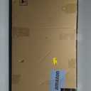 37.7X21Inch Large Modern Wall Clock Geometric Dial-Solid Wood Metal Frame Silent Non Ticking Wall Clocks for Living Room, Bedroom Decoration, Contemporary Home Wall Decor Gift Idea (Medium)