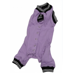 Small Dog Purple Onesie Purple Size S