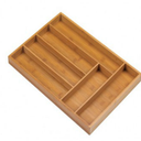 Natural 7 Compartment Drawer Organizer Brown - Brightroom™: Expandable Kitchen Utensils & Silverware Storage
18"×13"×2.1"
