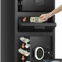 5.6 Cuft Large Drop Safe Box for Business, Anti-theft Money Safe with Quick Place Drop Slot, Digital Keypad, Spare Key, Heavy-duty Cash Depository Safes for Commercial Business Bars Retail Office Home