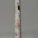 Heroad 17.3"x118" Floral Wallpaper Pink Wallpaper Vintage Watercolor Rose Flower Peel and Stick Wall Paper Removable for Bedroom Cabinets Countertops Contact Paper Removable Self Adhesive Vinyl