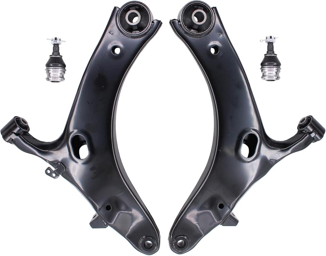 NewYall Front Left and Right Lower Suspension Control Arm with Ball Joints for Subaru Impreza 2008-2011 Legacy Outback 2005-2009