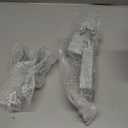 Juexica Chain Link Fence Double Gate Latch Residential Strong Arm Double Gate Latch for 1-3/8inches Door Frames Without the Need of a Drop Rod