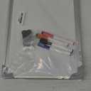 Double-Sided White Board, 16" x 12" Dry Erase Board Small Whiteboard for Wall Magnetic Hanging White Board Dry Erase for College Dorm Room, School, Home, Office