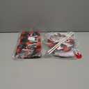 Moukeren 4 Pcs Christmas Decorations Outside for Front Door Rustic Merry Christmas Banner Porch Door Sign Red Black Buffalo Plaid Welcome Banner Joy Hanging Sign for Wall Yard Garage Indoor Outdoor