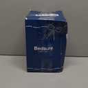 Bedsure Gentlesoft Sherpa Fleece Throw Blanket for Couch - Fluffy & Cozy Cable Jacquard Tufted Throw for Women Gift, Thick and Warm Christmas Blanket for Winter, Cream, 50x60 Inches