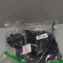 Caracilia Long Sleeve Dress for Women Fall 2025 Casual V Neck High Waist Tiered Ruffle Aline Swing Tunic Short Mini Dresses Black Small