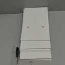 Desktop Shelf Organizer - Adjustable Wood Desktop Bookshelf, Table Top Shelves, Desk Book Organizer for Office Supplies and Home Décor (White)