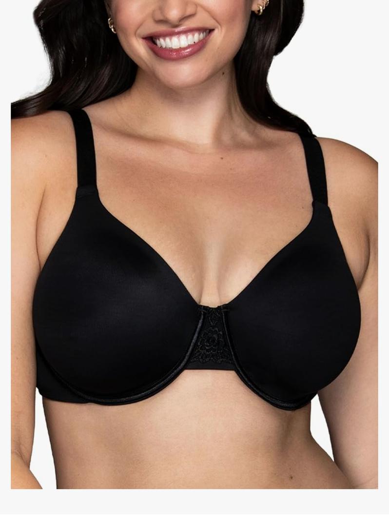 Vanity Fair Women's Beauty Back Smoothing Minimizer Bra, Minimizes Bust Line up to 1.5", Non Padded Cups up to H, Size 40C