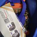 Snow Tire Chains for Car SUV Pickup Trucks, Universal Car Snow Chains, Snow Traction for Tires, Fit for Tire Width 195 205 215 220 225 235 240 245 255 265 (Large)