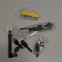 17Pcs Flexible Drill Bit Extension, Include 3Pcs Rotatable Socket Adapter 2Pcs Hex Shank 105 Right Angle Drill Attachment 10 Short Screwdriver Bits 90 Angled Bits and Bendable Extension