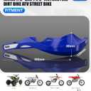 JFG RACING Dirtbike Handguards,7/8" and 1 1/8" Handle Bar Motorcycyle Hand Guards Accessories Universal for YZ YZF WR TTR 125 250 230 450 Electric Dirt Pit Bike ATV Motocross Enduro-Blue