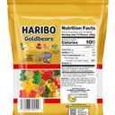 7 x HARIBO Goldbears, Gummi Candy, 10 oz Resealable Bag, Assorted Flavors