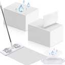60 Counts Sweeper Wet Mopping Cloths 17.7 x 11.8'' X Large Wet Mop Pads Refills XL Disposable Floor Wipes Duster for Sweeping Scrubbing Cleaning Dry Wood Hardwood Tile