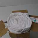 Bedsure RV Short Queen Mattress Pad - Quilted Fitted Mattress Topper Protector with 8-21 Inches Deep Pocket, Noiseless Bed Cover Padded for Camper and Motorhome, Machine Washable, White, 60x75 Inches