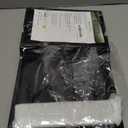 Nnewvante Couch Insert Tray, 2-in-1 Insert & Flat Sofa Organizer Bamboo with 4 Compartments,Fits Seat Gaps or Ottomans,for Snacks, Drinks, Remotes,15.35x9.84-inch,Black Walnut