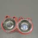 Skrtuan Stainless Steel Pet Bowls, Double Food & Water Bowls for Dogs, Cats & Rabbit, Non-Slip Pet Feeder with Cute Modeling, BPA Free, Dishwasher Safe (Rose Red)