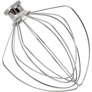 Wire Whip Stainless Steel for KitchenAid 6 Quart Bowl-Lift Stand Mixer, KN256WW 6-Wire Whisk Attachment, Balloon Whisk, Heavy Duty, Dishwasher Safe