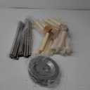 20-35 Inch Height Adjustable Shirt Display Stand, T Shirt Display Stand for Vendors, Shirts Rack for Clothing Dress Garment Coat Retail (White, 10 Pcs)