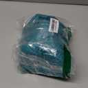 JEIBKOUY Women's Short Sleeve Swing Tunic Mini Dress Button Up Blouse Shirt Summer Loose Casual Flowy A Line Short Dresses Green L