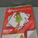 Morph Green Fairy Costume With Wings Women Halloween Costumes For Women Fairy Wings Green Dress Bell Womens Costume Adult (3X-Large)