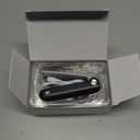 Mini Bag Sealer, USB Rechargeable Chip Bag Sealer Heat Seal, 2 in 1 Bag Sealer Heat Seal with Cutter, Portable Bag Resealer for Plastic Bags Snacks & Food Storage(Black)