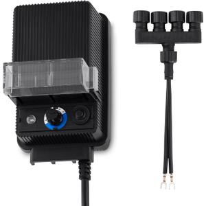 Alpine Corporation Outdoor 60 Watt Transformer with Photo Cell and Timer for Ponds and Fountains Alpine Corporation Outdoor 60 Watt Transformer with Photo Cell and Timer for Ponds and Fountains