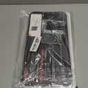 Aujen Silicone License Plate Frames, 2 Pack White Side-Opening License Bracket Holder, Without Obstruction. Rustproof, Rattle Proof & Weatherproof Universal