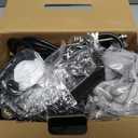 Handheld Steam Cleaner for Home, 2500W High Pressure Steam Cleaner for Car Detailing, 3 Steam Levels, 1600Ml Tank, High Heat Steamer for Bed Bugs, Couch, Furniture, Kitchen, Bathroom, Floors (White)