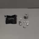 FLEXTAILGEAR Tiny Pump Portable Air Pump Ultra-Mini Air Pump with 1300mAh Battery USB Rechargeable to Inflate Deflate for Pool Floats Air Bed Air Mattress Swimming Ring Vacuum Storage Bags(Light Gray)