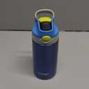 Contigo Autospout Water Bottle with Straw 13 oz Blue Poppy/Glacier
