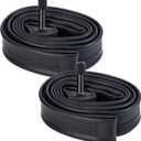 2-PCS 28" Bike Tubes 28 x 1.75/1.90/1.95/2.0/2.12547/57-622 Bicycle Inner Tubes AV32mm Schrader Valve Compatible with 28x1.75 28x1.95 28x2.0 28x2.10 28x2.125 700x45C Bicycle Bike Tire Tubes(Y-1245)