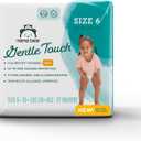 Amazon Brand - Mama Bear Gentle Touch Diapers, Size 6, 27 Count
