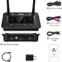 1Mii B03 Bluetooth 5.3 Transmitter Receiver for TV Home Stereo BT Headphones, aptX Low Latency/Adaptive/HD Bluetooth Audio Adapter, Splitter for Wired & Wireless, Optical RCA AUX 3.5mm Inputs/Outputs
