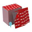3M VHB Double Sided Tape 50Pcs, 2.44 x 1.77 Inch Heavy Duty Waterproof Mounting Tape for Walls, Car, Home, Outdoor and Office