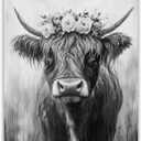 GFRXWWR Black and White Art, for Living Room Bedroom Kitchen Home Decorations - 60x90cm(24x35in) Unframed(Black and White)