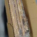 Large Owl House with Wood Shavings- Durable Carbonized Pine Wood Owl Box for Outdoors, Barred and Screech Bird Nesting Box, Easy Clean & Ventilated Design, Ideal for Barn Bird Roosting