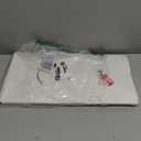 12 Pcs Metal Adjustable File Cabinet Rails Set Include 8 Hanging File Rail Clips 4 Cabinet Dividers Bars Suitable for Cabinets with Drawer Thickness Less Than 1/8 Inch(Black,18-32.5 Inch)