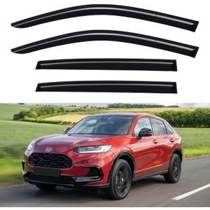 Window Visors Rain Guards for 2023 2024 2025 2026 Honda HR-V, Out-Channel Window Vent Wind Deflectors Visors Shades for 23 24 25 26 HRV