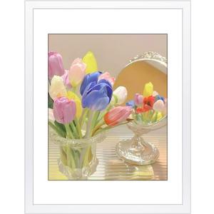 19x19 White Picture Frame Mat for 15x15 Photo Wall Mounting Poster Frame-1pcs