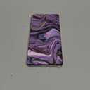 GVIEWIN Magnetic for Samsung Galaxy S25 Ultra Case with Camera Cover Kickstand, [Compatible with MagSafe] [Screen Protector] Mil-Grade Drop Protection Marble Phone Case 6.9" (Quicksand/Purple)