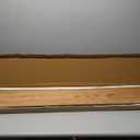 Fun Memories 55 Inch Wood Floating Shelves, Live Edge 9.3" Deep Large Wall Shelves for Storage, Wall-Mounted Display Shelves with Invisible Heavy-Duty Metal Bracket for Living Room Bedroom, Natural (Live Edge, 55"W x 9.3"D, Usa-sourced Elm Wood Natural Finish)
