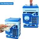 Piggy Bank Electronic Mini ATM for Kids Baby Toy, Safe Coin Banks Money Saving Box Password Code Lock for Children,Boys Girls Best Gift(Camouflage)