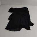 MakeMeChic Women's Leopard Print Dress Y2k Backless Mesh Bell Sleeve Mini Cheetah Print Dress, M