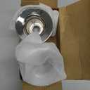 Penitue Shower Knobs Replacement Kit 2 Piece, Matte Shower Hot and Cold Tub Knobs Include Base Connectors Screws Bathtub Faucet Handle Remodel Trim Kit Compatible with Pfister Verve (Silver)