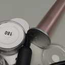 AprElm 4.8IN Longer Electric Foot Callus Remover with 80pcs Sandpaper Discs, Professional Aluminum Callus Remover for Feet, Stepless Speed Control Pedicure Tools for Dead Skin (Pink)